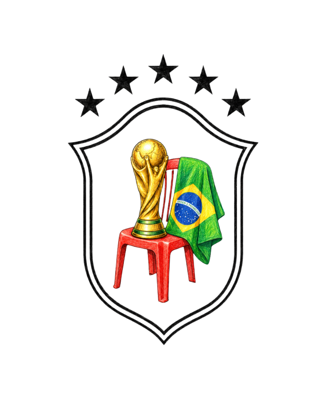 Estampa Taça Colorida